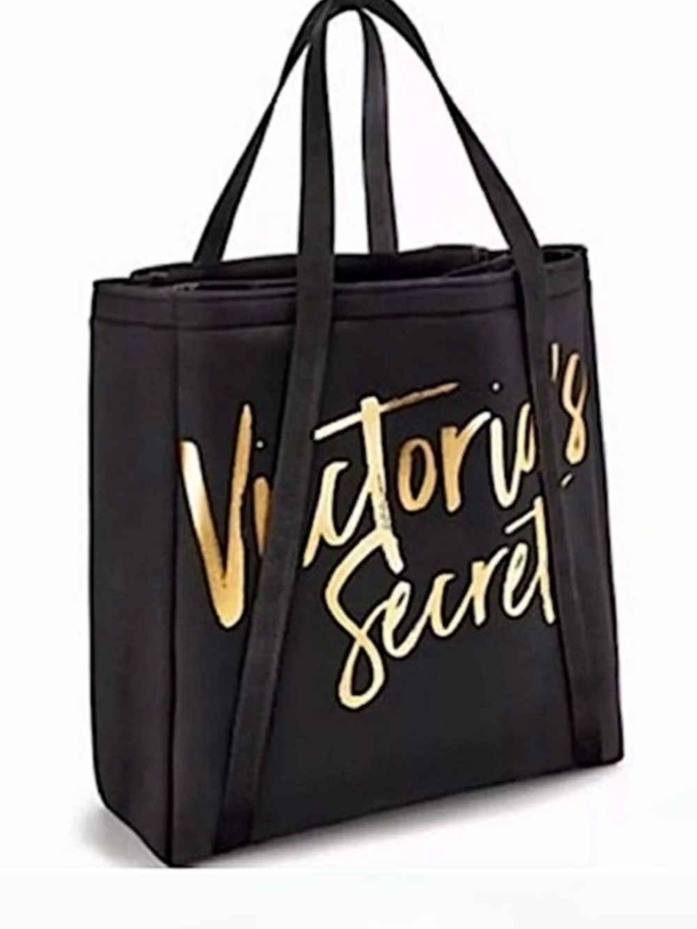 Victoria's Secret Beach Cooler Insulated Carry-All
Wine Tote Bag in Black - Picture 2 of 12